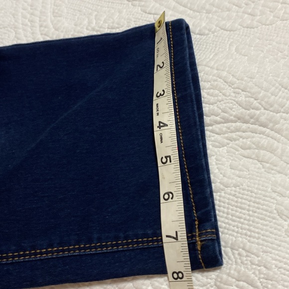 Cato mid rise skinny crop jeans dark wash size 12 - Picture 13 of 14